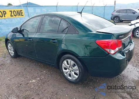 2014 Chevrolet Cruze Ls Manual из США, поврежденный, VIN 1G1PB5SH6E7312503